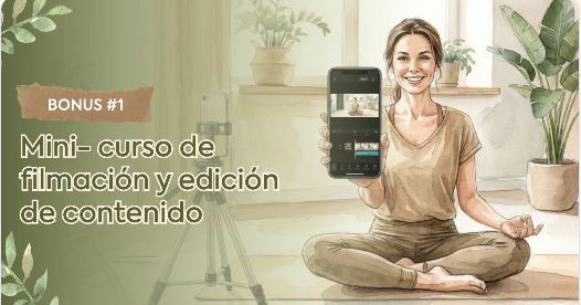 Filmación y edición de contenido