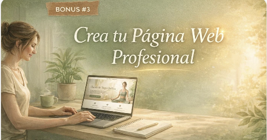 Crea tu página web profesional
